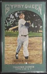 Mickey Mantle [Framed Green] #89 Baseball Cards 2011 Topps Gypsy Queen Prices