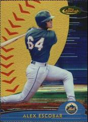 Alex Escobar [Gold Refractor] #96 Baseball Cards 2000 Finest Prices