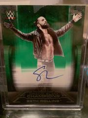 Seth Rollins [Green] #GA-SR Wrestling Cards 2021 Topps WWE Undisputed Grand Slam Champions Autographs Prices