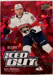 Sam Reinhart [Red] #IO-14 Hockey Cards 2022 Upper Deck Allure Iced Out Prices
