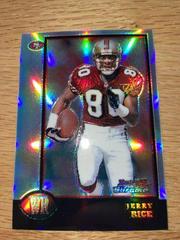 Jerry Rice [Refractor] Football Cards 1998 Bowman Chrome Prices