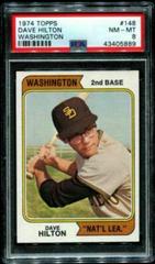 Dave Hilton [Washington] #148 Baseball Cards 1974 Topps Prices