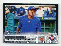 Addison Russell [Black] Baseball Cards 2015 Topps Update Prices
