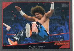Carlito [Black] #2 Wrestling Cards 2009 Topps WWE Prices