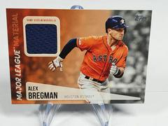 Alex Bregman #AB Baseball Cards 2019 Topps Major League Material Prices