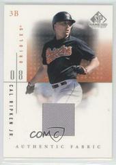 Cal Ripken Jr. Baseball Cards 2001 SP Game Used Authentic Fabric Prices