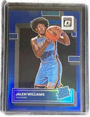Jalen Williams [Blue] #235 Basketball Cards 2022 Panini Donruss Optic Prices