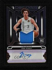 Josh Giddey [Purple] Basketball Cards 2021 Panini Obsidian Rookie Jersey Ink Autographs Prices