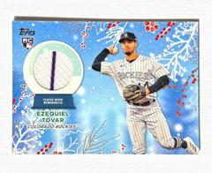 Ezequiel Tovar #HRC-ET Baseball Cards 2023 Topps Holiday Holiday Relics Prices