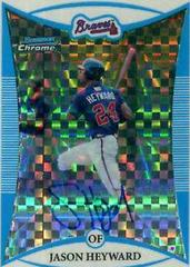 Jason Heyward [Xfractor Autograph] Baseball Cards 2008 Bowman Chrome Prospects Prices