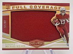 Michael Wilson [Gold] #FC-31 Football Cards 2023 Panini Plates and Patches Full Coverage Prices