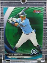 Julio Rodriguez [Green Refractor] Baseball Cards 2020 Bowman's Best Top Prospects Prices
