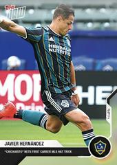Javier Hernandez #10 Soccer Cards 2021 Topps Now MLS Prices