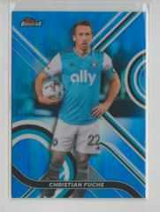 Christian Fuchs [Blue] Soccer Cards 2022 Finest MLS Prices