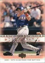 Ivan Rodriguez #71 Baseball Cards 2002 Upper Deck Honor Roll Prices