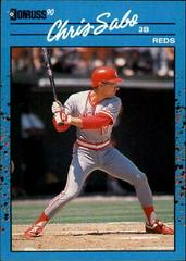 Chris Sabo Baseball Cards 1990 Donruss Best NL Prices
