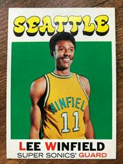 Lee Winfield Basketball Cards 1971 Topps Prices