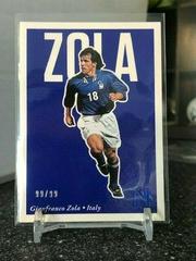 Gianfranco Zola [Blue] #10 Soccer Cards 2017 Panini Nobility Prices