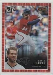 Bryce Harper [Red] #AA8 Baseball Cards 2019 Panini Donruss Action All Stars Prices