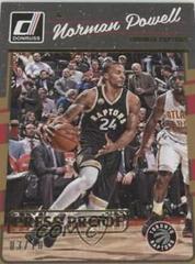 Norman Powell [Gold Press Proof] #109 Basketball Cards 2016 Panini Donruss Prices