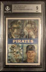 Pittsburgh Pirates Baseball Cards 1987 Sportflics Team Previews Prices