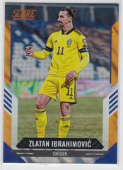 Zlatan Ibrahimovic [Orange Lava] Soccer Cards 2021 Panini Score FIFA Prices