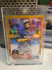 Ronald Acuna Jr. [Gold] #ASGA-RA Baseball Cards 2023 Topps Chrome Update All Star Game Autographs Prices
