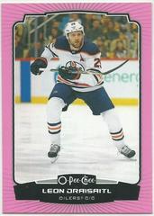 Leon Draisaitl [Neon Pink Border] Hockey Cards 2022 O Pee Chee Prices