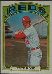 Pete Rose Baseball Cards 1972 Topps Prices