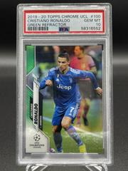 Cristiano Ronaldo [Green Refractor] #100 Soccer Cards 2019 Topps Chrome UEFA Champions League Prices