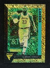 LeBron James [Gold] #79 Basketball Cards 2020 Panini Flux Prices
