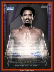 Montez Ford [Purple] Wrestling Cards 2021 Topps WWE Undisputed Superstar Roster Autographs Prices