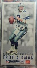 Troy Aikman Football Cards 1993 McDonald's Gameday Prices