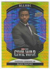 Chadwick Boseman as Black Panther [Yellow Taxi] #53 Marvel 2022 Allure Prices