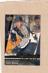Colin Wilson [UD Exclusive] #474 Hockey Cards 2009 Upper Deck Prices