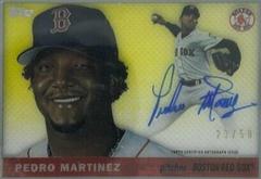 Pedro Martinez #55RA-PMA Baseball Cards 2022 Topps Clearly Authentic 1955 Reimagining Autographs Prices