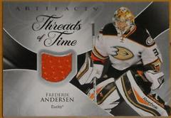 Frederik Andersen #TT-FA Hockey Cards 2023 Upper Deck Artifacts Threads of Time Prices