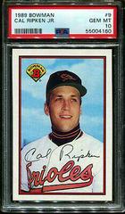 Cal Ripken Jr. #9 Baseball Cards 1989 Bowman Prices