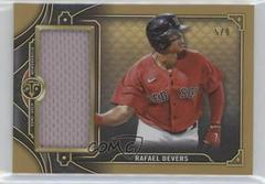 Rafael Devers [Gold] #SJR1-RD1 Baseball Cards 2022 Topps Triple Threads Single Jumbo Relics Prices