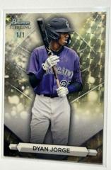 Dyan Jorge [Superfractor] #BSP-65 Baseball Cards 2023 Bowman Sterling Prices