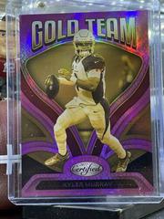 Kyler Murray [Pink] Football Cards 2022 Panini Certified Gold Team Prices