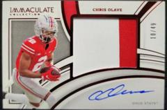 Chris Olave [Ruby] #PP21 Football Cards 2022 Panini Immaculate Collegiate Premium Rookie Patch Autographs Prices