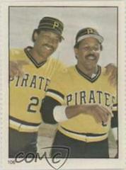 Jim Bibby [Willie Stargell] #106 Baseball Cards 1982 Fleer Stamps Prices