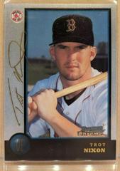 Trot Nixon #165 Baseball Cards 1998 Bowman Chrome Golden Anniversary Prices
