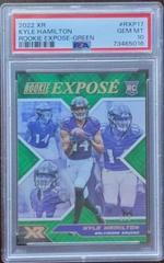 Kyle Hamilton [Green] #RXP-17 Football Cards 2022 Panini XR Rookie Expose Prices