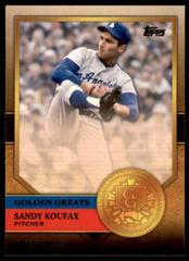 Sandy Koufax #GG-50 Baseball Cards 2012 Topps Golden Greats Prices