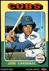 Jose Cardenal Baseball Cards 1975 Topps Mini Prices