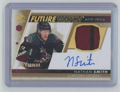 Nathan Smith Hockey Cards 2022 SP Authentic Future Watch Autograph Patch Prices