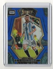 Lionel Messi [Blue] #103 Soccer Cards 2022 Panini Select FIFA Prices