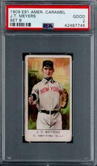 J.T. Meyers Baseball Cards 1909 E91 American Caramel Set B Prices